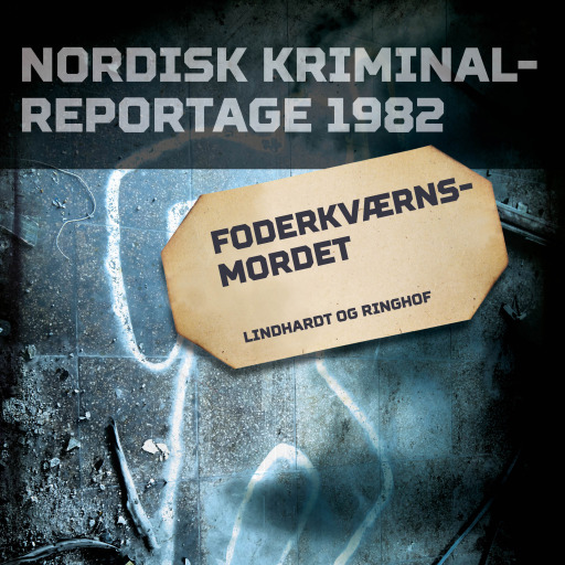 Portada del audiolibro «Foderkværnsmordet», de Diverse