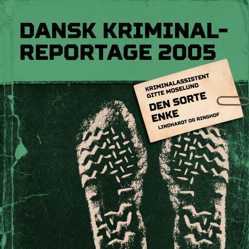 Portada del audiolibro «Den sorte enke», de Diverse