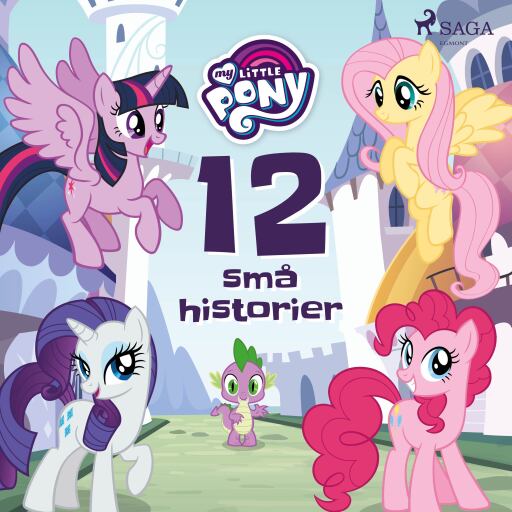 Portada del audiolibro «My Little Pony – 12 små historier», de Diverse