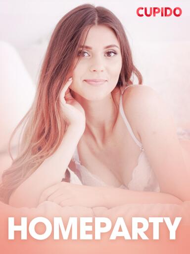 Portada del libro «Homeparty – erotiske noveller», de Cupido