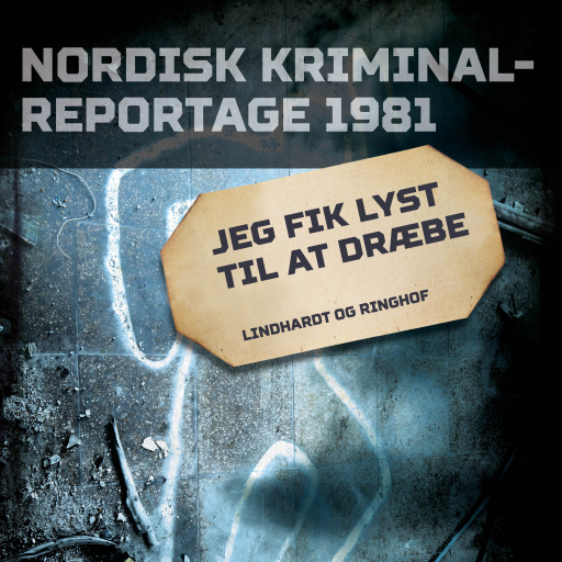 Portada del audiolibro «Jeg fik lyst til at dræbe», de Diverse
