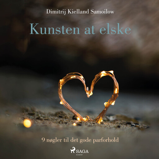 Portada del audiolibro «Kunsten at elske», de Dimitrij Kielland