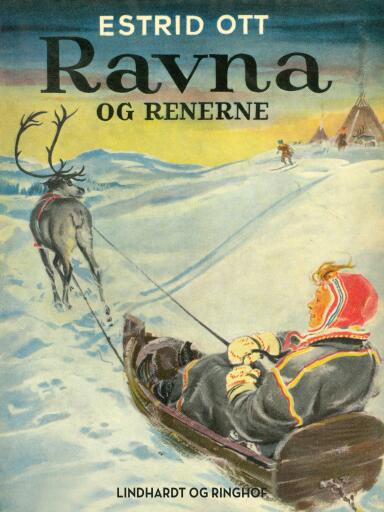 Portada del libro «Ravna og renerne», de Estrid Ott