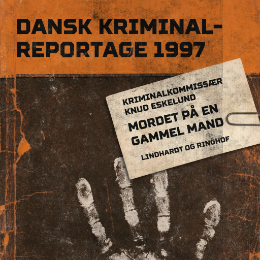 Portada del audiolibro «Mordet på en gammel mand», de Diverse