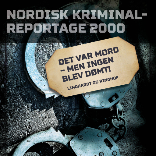 Portada del audiolibro «Det var mord – men ingen blev dømt!», de Diverse