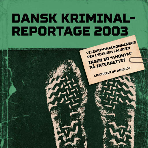 Portada del audiolibro «Ingen er "anonym" på Internettet», de Diverse