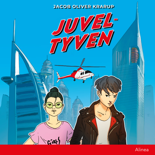Portada del audiolibro «Juvel–tyven», de Jacob Oliver Krarup