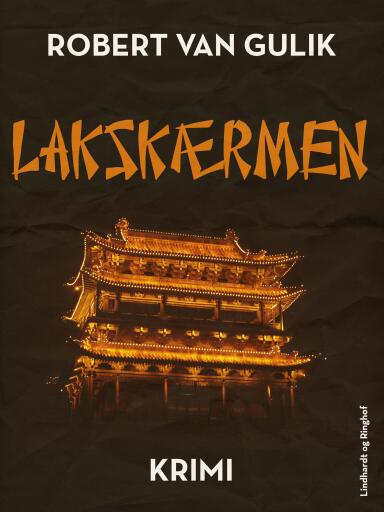 Portada del libro «Lakskærmen», de Robert van Gulik