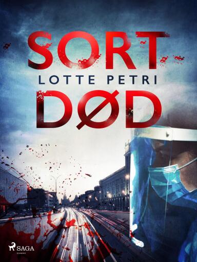 Portada del libro «Sort død», de Lotte Petri