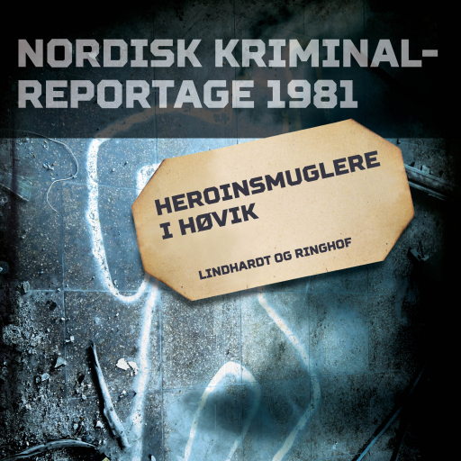 Portada del audiolibro «Heroinsmuglere i Høvik», de Diverse