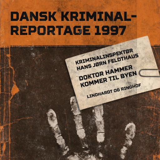 Portada del audiolibro «Doktor Hammer kommer til byen», de Diverse
