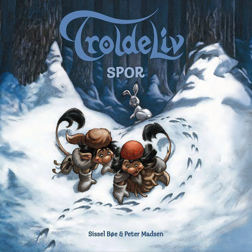 Portada del audiolibro «Troldeliv 3: Spor», de Sissel Bøe