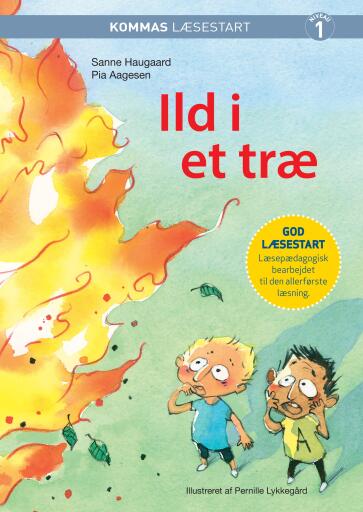 Kommas læsestart: Ild i et træ – niveau 1