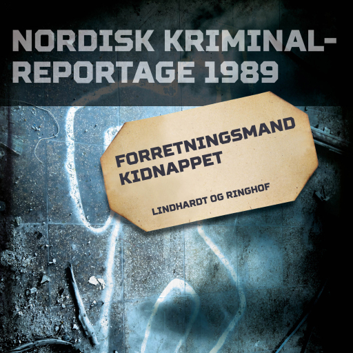 Portada del audiolibro «Forretningsmand kidnappet», de Diverse
