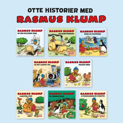 Otte historier med Rasmus Klump