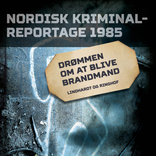 Portada del audiolibro «Drømmen om at blive brandmand», de Diverse