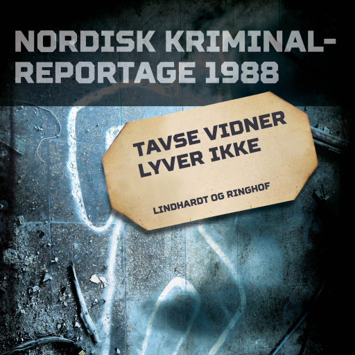 Portada del audiolibro «Tavse vidner lyver ikke»