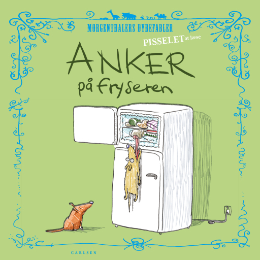 Pisselet at læse: Anker på fryseren