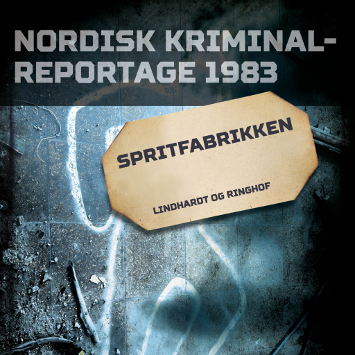 Portada del audiolibro «Spritfabrikken», de Diverse