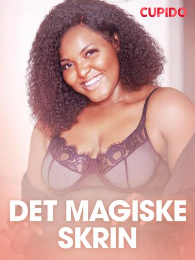 Portada del libro «Det magiske skrin – erotiske noveller», de Cupido