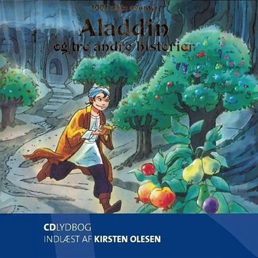 Portada del libro «Aladdin og tre andre historier fra 1001 nat», de Josefine Ottesen