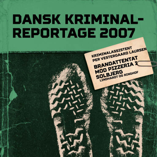 Portada del audiolibro «Brandattentat mod pizzeria i Solbjerg», de Diverse