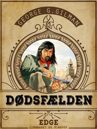 Portada del libro «Dødsfælden», de George G. Gilman