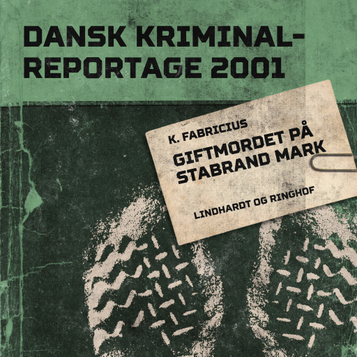 Portada del audiolibro «Giftmordet på Stabrand Mark», de Diverse