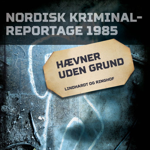 Portada del audiolibro «Hævner uden grund», de Diverse