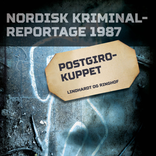 Portada del audiolibro «Postgirokuppet», de Diverse