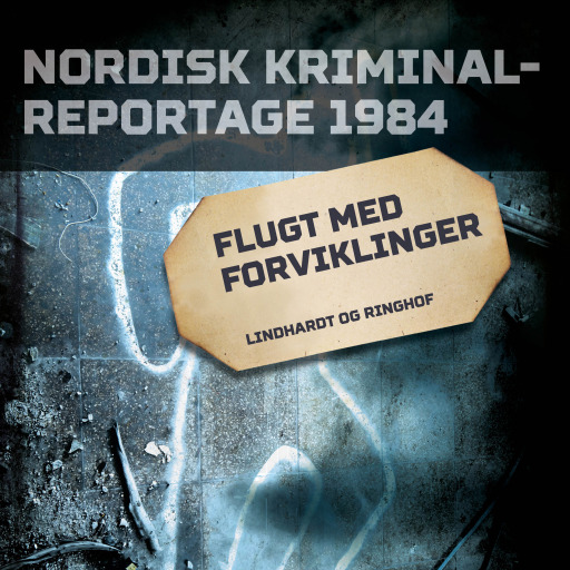 Portada del audiolibro «Flugt med forviklinger», de Diverse