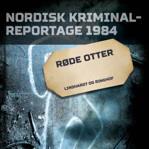 Portada del audiolibro «Røde otter», de Diverse