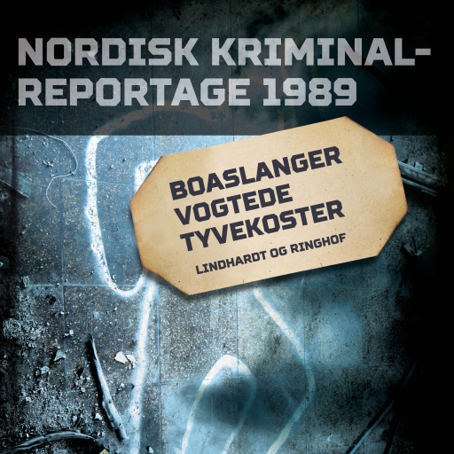 Portada del audiolibro «Boaslanger vogtede tyvekoster», de Diverse