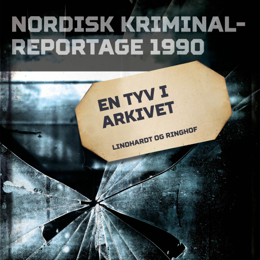 Portada del audiolibro «En tyv i arkivet», de Diverse