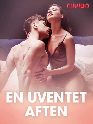 Portada del libro «En uventet aften – erotiske noveller», de Cupido