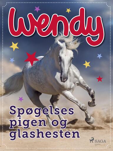Portada del libro «Wendy – Spøgelsespigen og glashesten», de Diverse