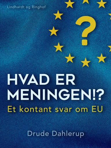 Hvad er meningen!? Et kontant svar om EU