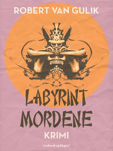 Portada del libro «Labyrintmordene», de Robert van Gulik