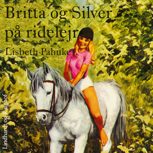 Britta og Silver på ridelejr