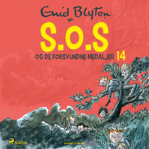 Portada del audiolibro «S.O.S og de forsvundne medaljer (14)», de Enid Blyton