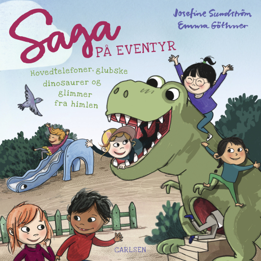 Saga på eventyr (5) – Hovedtelefoner, glubske dinosaurer og glimmer fra himlen