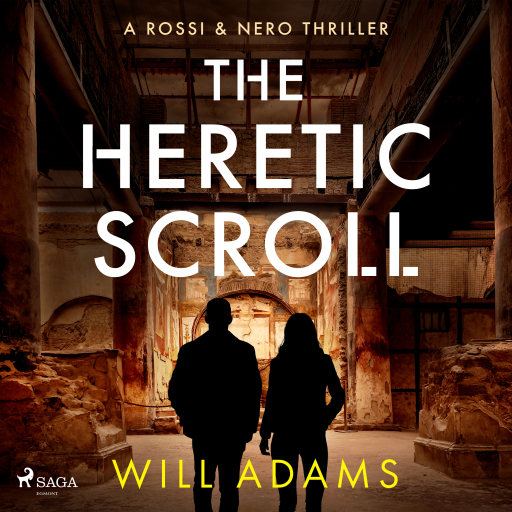 Portada del audiolibro «The Heretic Scroll: A page-turning conspiracy thriller», de Will Adams