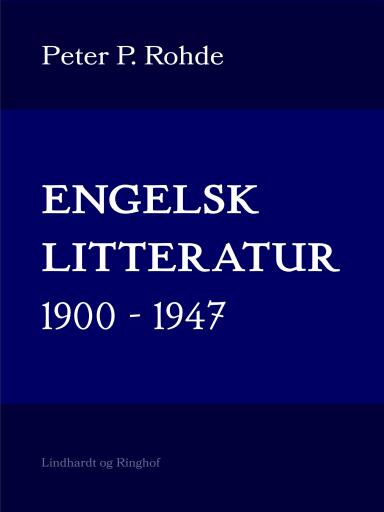 Engelsk litteratur 1900–1947