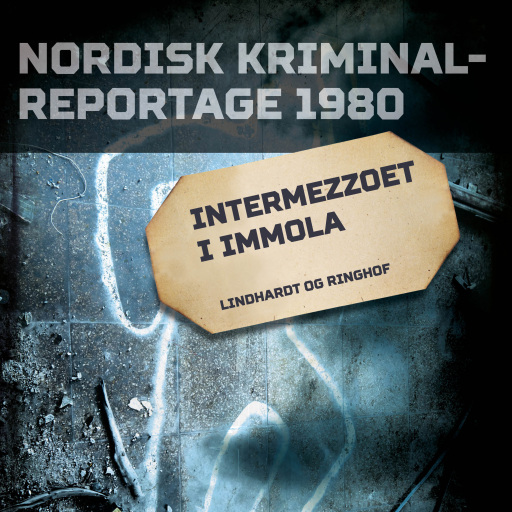 Portada del audiolibro «Intermezzoet i Immola», de Diverse