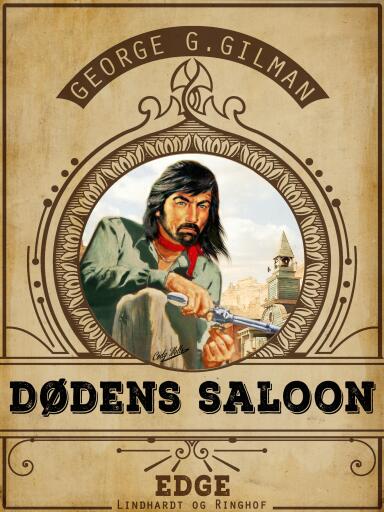 Portada del libro «Dødens saloon», de George G. Gilman