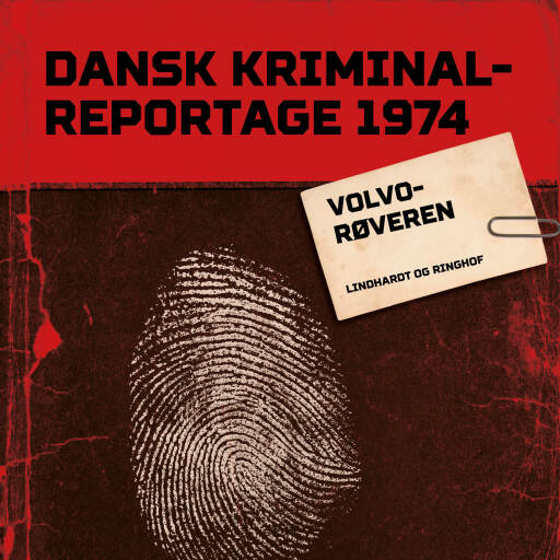 Portada del audiolibro «Volvo–røveren», de Diverse