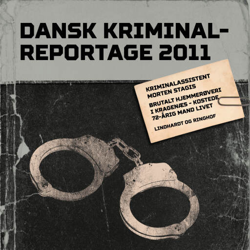 Portada del audiolibro «Brutalt hjemmerøveri i Kragenæs – kostede 72–årig mand livet», de Diverse