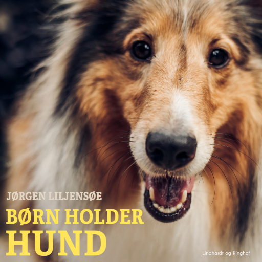 Børn holder hund