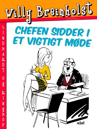 Chefen sidder i et vigtigt møde