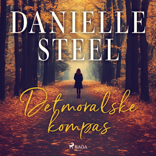 Portada del audiolibro «Det moralske kompas», de Danielle Steel